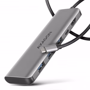 Axagon USB-C 5-in-1 Hub 1m HMC-5H