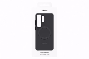 Samsung Slim Magnet Suojakuori Samsung Galaxy S26 Ultralle, MagSafe-yhteensopiva - musta