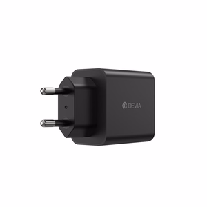 Devia Seinälaturi Rocket PD 45W 1x USB-C Valkoinen + Kaapeli USB-C - USB-C