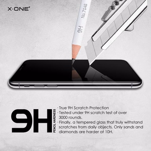X-ONE Full Cover Extra Strong Matte - for iPhone 14 Pro Max tempered glass 9H
