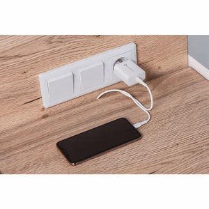 Puhelinlaturi Forcell F-Energy USB C QC4.0 PD 3A 20W + kaapeli USB C - Lightning TFK-TC-20WPD valkoinen