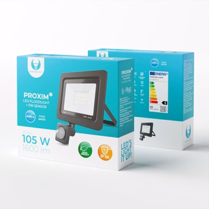 Floodlight LED PROXIM II 20W |6000K| PIR IP66 Forever Light