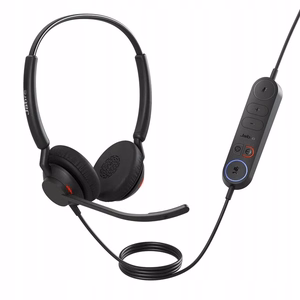 Jabra Engage 40 – langallinen USB-A-stereokuulokemikrofoni johtosäätimellä, Microsoft Teams -sertifioitu