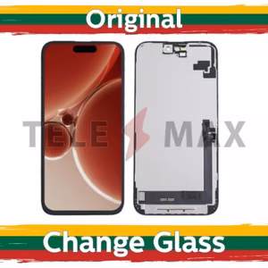 LCD-näyttö iPhone 16 Plus musta (kunnostettu: Telemax)