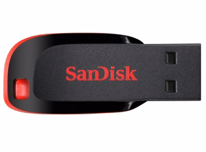 SanDisk 64GB USB 2.0 Cruzer Blade -muistitikku