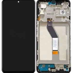 LCD-näyttö Xiaomi Poco M4 Pro 5G/Redmi Note 11S 5G/Redmi Note 11T 5G kosketusnäytöllä kehyksellä musta ORG