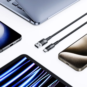 Tech-Protect UltraBoost USB-C / USB-A kaapeli 66W 6A 0.25m - harmaa