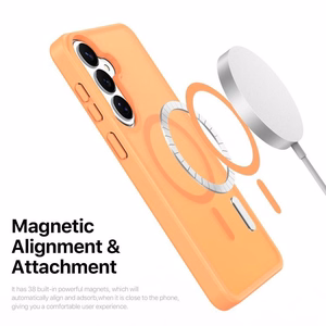 Dux Ducis Yind MagSafe Suojakuori Samsung S26 Plus - oranssi