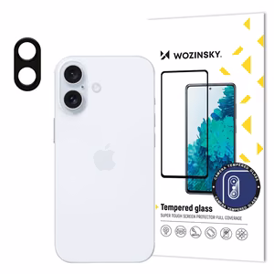 Wozinsky Full Camera Glass 9H karkaistu lasi iPhone 16 kameralle
