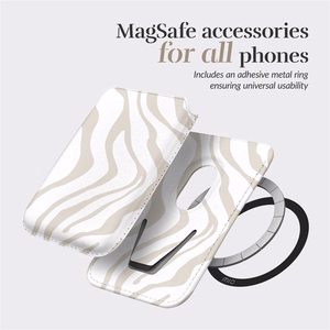 MIO Sandy Zebra Magsafe Suojakuori kortinpidikkeellä