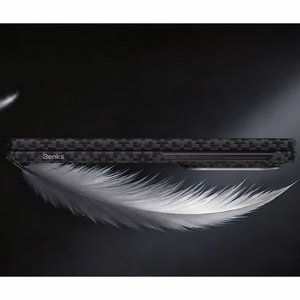 Benks Magnetic Armor Grid Air Grand Combo -suojakuori Samsung Galaxy Z Fold 8:lle, musta (C.K.FL.SA.BK.0060)