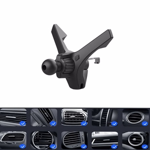 Blavec auton pidike BH-09 magneettinen ilmaventtiiliin (BH09-MAVB) musta