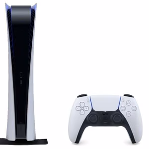 Sony PlayStation 5 Digital -pelikonsoli valkoinen, musta