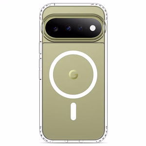 Tech-Protect FlexAir Hybrid MagSafe -suojakuori Google Pixel Pro 9 / 9 Pro / 10 / 10 Pro / 11 / 11 Pro -malleille, läpinäkyvä