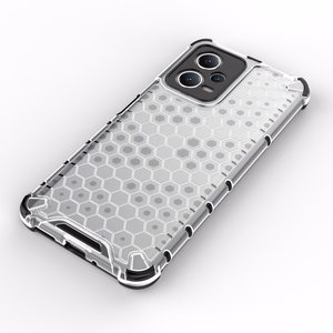 Honeycomb panssari hybridinen Suojakuori Xiaomi Redmi Note 12 5G / Poco X5 5G:lle musta