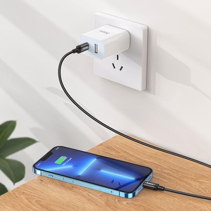 Hoco USB-C - Lightning -kaapeli PD 20W 1 m X89 - musta