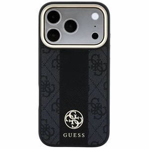 Kotelo mallille IPHONE 18 Pro Max/17 Pro max MagSafe-yhteensopiva (Stripe Round and Classic Logos 4G) (väri: musta)