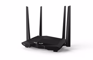Tenda AC10 langaton reititin Gigabit Ethernet kaksikaistainen (2,4 GHz / 5 GHz) musta