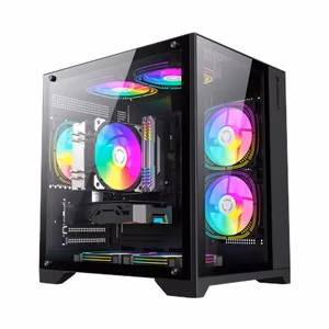 GameMax INFINITY MINI BK – tietokonekotelo, M-ATX, musta