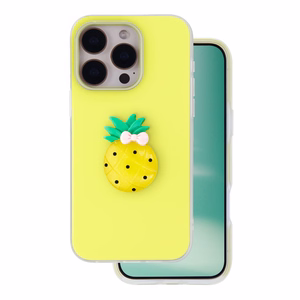 Fruit 2in1 suojakuori iPhone 16 Pro 6,3" keltainen