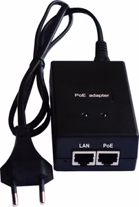 PoE injector 1ch POE-004, 48V, 0.4A