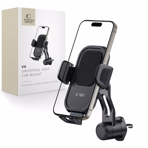 Tech-Protect V8 Auton ilmaventtiiliteline - musta
