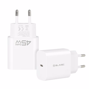 Blavec seinälaturi BC-7 GaN4 - Type C - PD QC 45W 3A (TCBC7G4-CW453A), valkoinen