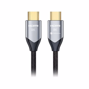 Cable HDMI 2.1 Forcell Cafule 8K 60Hz / 4K 120Hz – Ultra High Speed, HDR, eARC, VRR, 48Gbps 5 m black