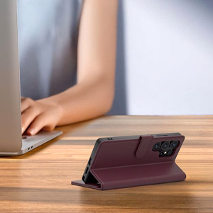 Tech-Protect Lompakkokuori Samsung Galaxy A57 5G:lle - viininpunainen
