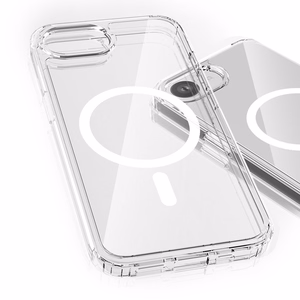 3mk Armor MagCase Suojakuori iPhone 16E:lle - läpinäkyvä