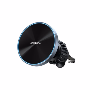 Wireless car charger+holder Joyroom (JR-ZS240 Pro) Magnetic (MagSafe 15W) for using on ventilation grille black