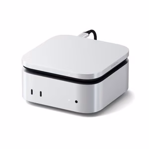 Levysovittin Satechi USB4 Slim NVMe SSD Enclosure Hopeinen