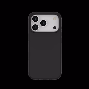 JUST MUST REGULAR DEFENSE silikoninen suojakuori MAGSAFE iPhone 17 Pro musta