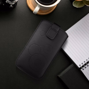 Deko Universaali Suojakuori - iPhone 6 Plus / 7 Plus / 8 Plus / XS Max / 11 Pro Max / Samsung S10+ / A10 / A32 / A50:lle musta