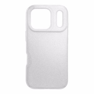 Kiiltävä suojakuori IPHONE 17 Pro - hopea