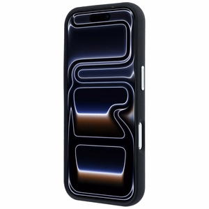BMW Sign Deboss Quilted Metal Logo MagSafe suojakuori mallille iPhone 18 Pro Max – tummanharmaa