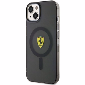 Ferrari FEHMP14MURKK iPhone 14 Plus 6.7" musta/musta hardcase Translucent Magsafe
