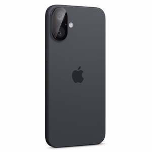 Spigen Optik GLAS.TR Kameransuoja 2-PACK iPhone 16 / 16 Plus:lle - musta
