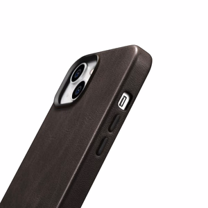 iCarer Öljyvaha Premium Nahkakotelo iPhone 14 Plus Magneettinen nahkakotelo MagSafe ruskea (WMI14220703-BN)