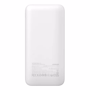 Powerbank Joyroom JR-PBF12 10000mAh 2.4A 2x USB-A 1x USB-C - valkoinen