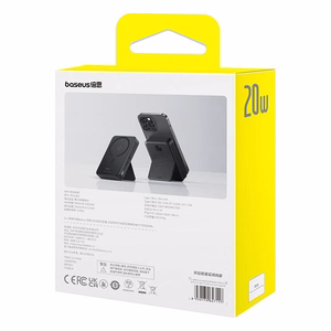 Varavirtalähde Baseus MagPro Magnetic 5000mAh 20W, MagSafe (musta)