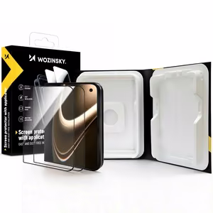 Wozinsky EasyFit Clear Glass karkaistu suojalasi puhelimelle iPhone Duo, 2 kpl