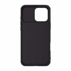 Nillkin CamShield Pro kotelo iPhone 16 Pro:lle, jossa on kamerasuoja - musta