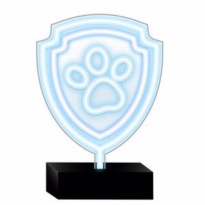Neon LED jalustalla Paw Patrol - Paw OW-120246