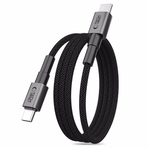 Tech-Protect Ultraboost DNA MagTwist USB-C PD Kaapeli 100W / 5A 200 cm - harmaa