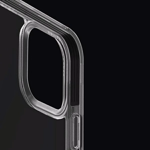 Uniq Combat kotelo iPhone 14 Pro Max 6.7" MagClick-lataus - musta/betoninharmaa