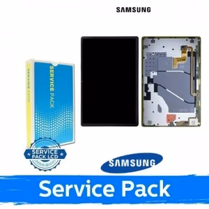 LCD-näyttö Samsung X810 / X816 Tab S9 Plus musta (Service Pack)