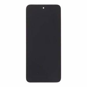 Näyttö Xiaomi Redmi 12 4G / Redmi 12 5G / Poco M6 Pro 5G kosketuslasilla ja kehyksellä musta OEM