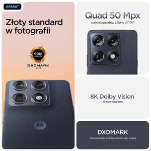 Motorola signature 17,2 cm (6,78 tuumaa) Dual SIM Android 16.0 5G USB Type-C, 16 Gt/512 Gt, 5200 mAh, tummansininen