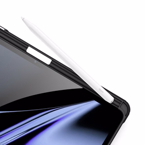 Dux Ducis Toby panssaroitu Flip Smart Case Oppo Pad kynänpidikkeellä Musta